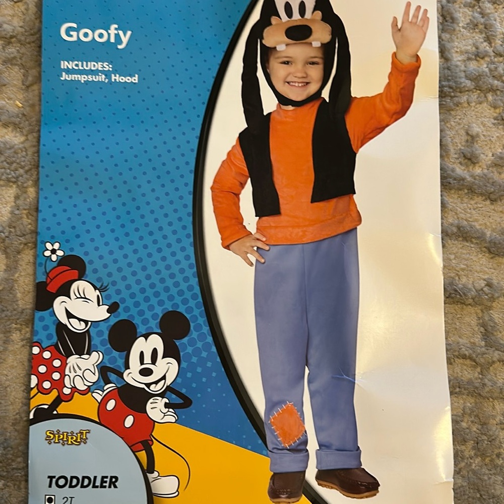 Goofy costume-Toddler 2T